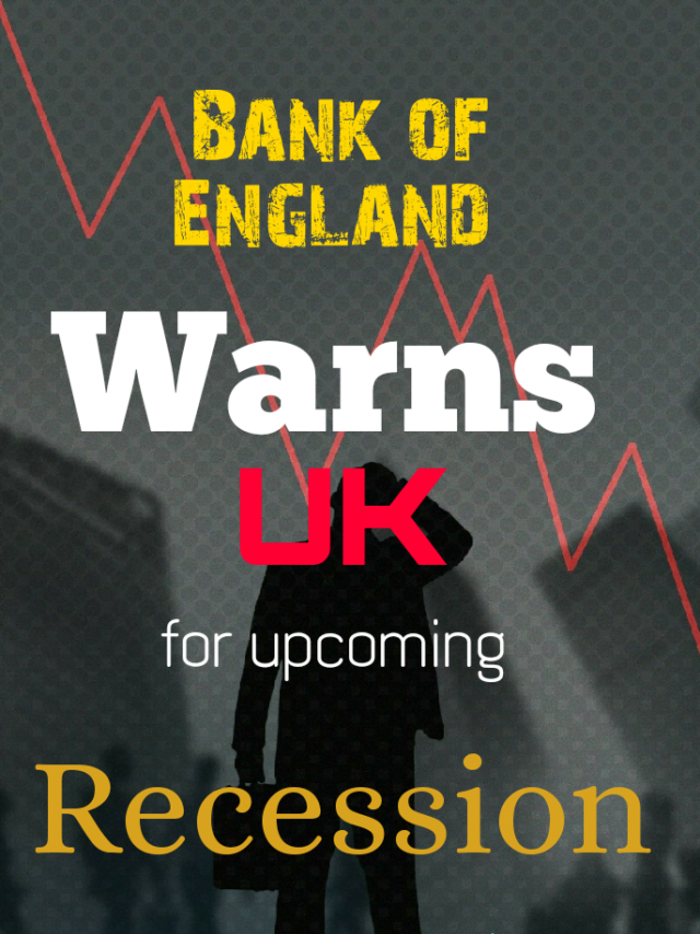 Bank of London warns UK for Recession